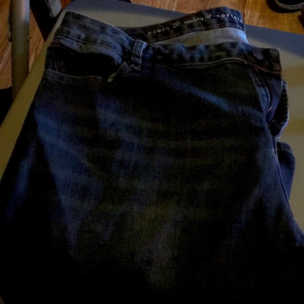Boyfriend cut jeans